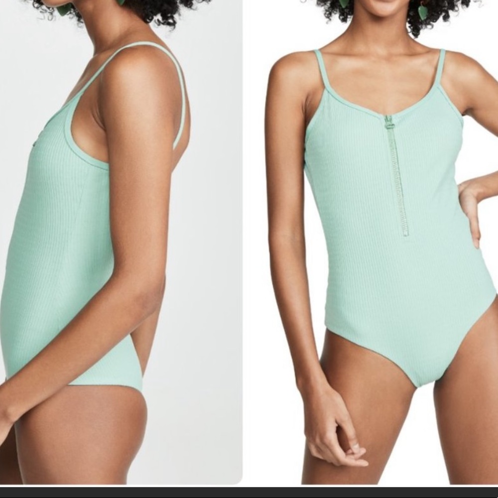 Tavik Zip Up One Piece Swimsuit Size XS - Picture 2 of 11